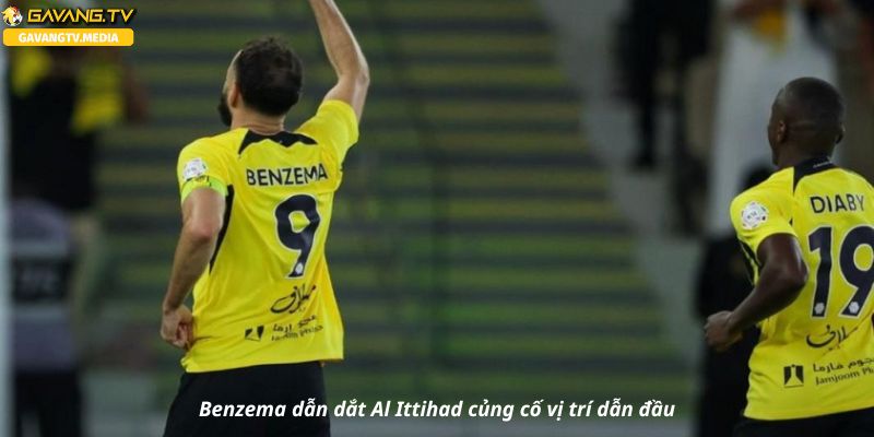 Benzema ghi bàn, Al Ittihad tiếp tục củng cố ngôi đầu